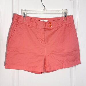 Vineyard Vines 4.5” Shorts Pink Stretch Cotton Size 6